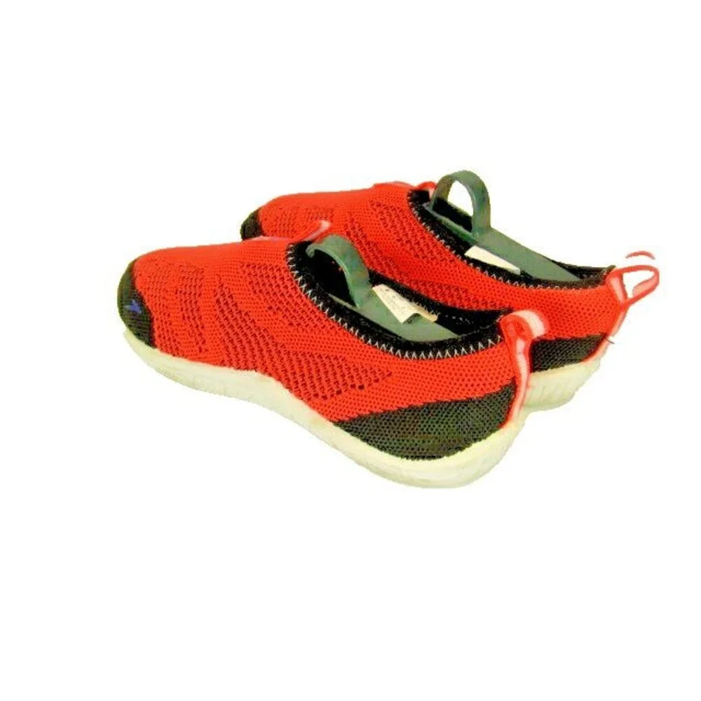 Speedo Kids Surf Knit Orange Water Shoes Trail Running  sz 4 #7749106-817